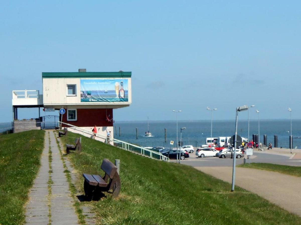 Fewo Schwarz Dornumersiel Esterno foto