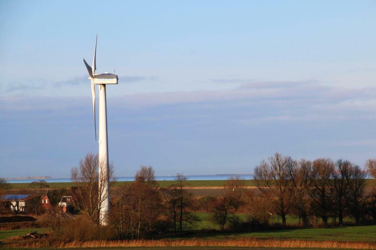 Fewo Schwarz Dornumersiel Esterno foto